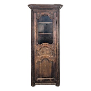 Regency Style Oak Bonnetière For Sale