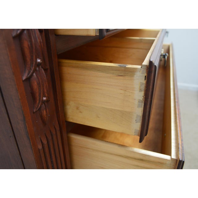 Ethan Allen Chest of Drawers and Mirror Set For Sale - Image 18 of 18