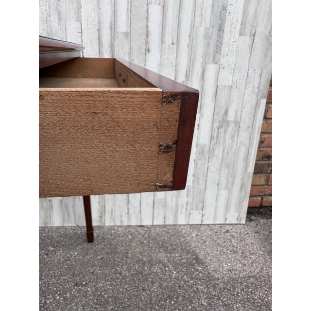 Chocolate 19th Century English Side Table For Sale - Image 8 of 8