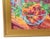 Original impressionist painting of a bowl of peaches on a stretched artist's canvas. Signed by the artist "Charlene Marsh"...