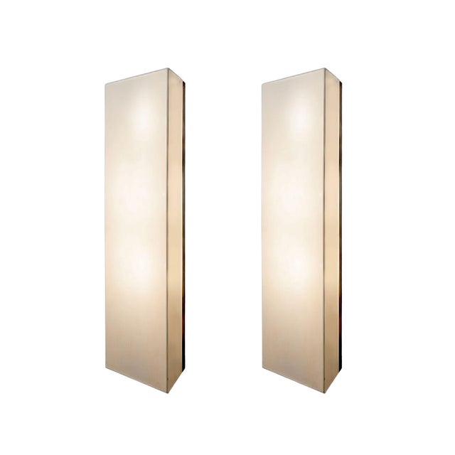 Accademia Wall Lamps by Cini Boeri for Artemide, 1978, Set of 2 For Sale - Image 3 of 9