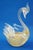 20th Century Murano Blown Glass Swan Sculpture in Gold Aventurine by Archimede Seguso, Italy For Sale - Image 4 of 18