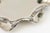 Metal Vintage Silvered Mirrored Glass Ruffled Bowl, 1960's For Sale - Image 7 of 10
