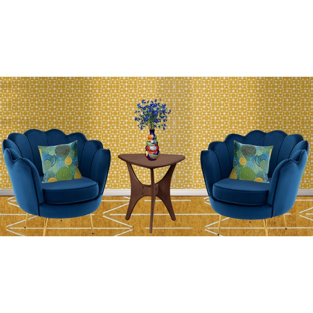 La Musa Abstract Floral Ceramic Vase For Sale - Image 13 of 15