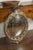Silver English 1900s Silver Leaf Convex Girandole Bullseye Mirror with Eagle Motif For Sale - Image 8 of 12