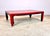 Mid 20th Century Japanese Low Coffee / Tea Table in Red & Black Lacquer For Sale - Image 9 of 12