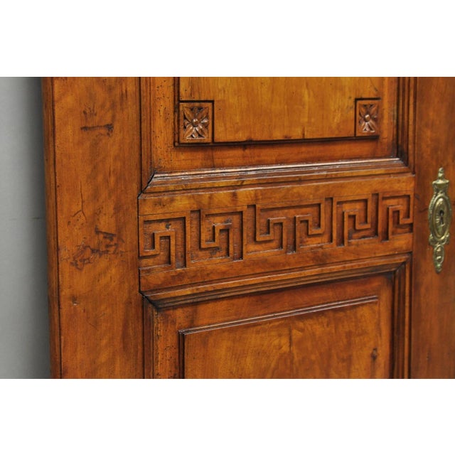 Antique French Country Louis XV Style Carved Walnut Cabinet Doors - A Pair For Sale In Philadelphia - Image 6 of 17