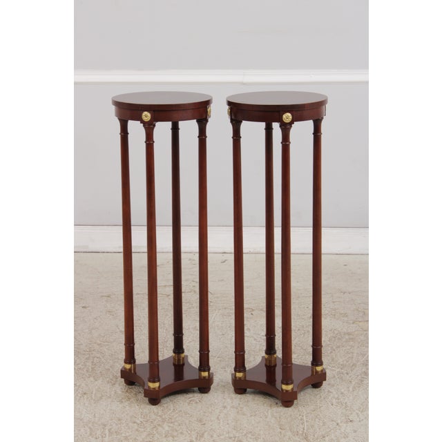 Age: Approx: 30 Years Old Details: Ormolu Mounts Bun Feet High Quality Construction Neoclassical Style Solid Brass...