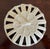 Antique early 19th century George III creamware pierced dome circa 1800. Exceptional quality and detail. Measures 9 3/8"...