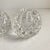 Early 21st Century Waterford Crystal Taper Candlestick Holders Crosshatch Snowball Signed a Pair For Sale - Image 5 of 9