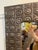 Art Deco Ogt Recycled Antique Ceiling Tin Mirror For Sale - Image 3 of 7