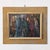 Elvira Hartung, Figurative Scene, Karlsruhe, 1950s, Oil on Wood For Sale - Image 6 of 6