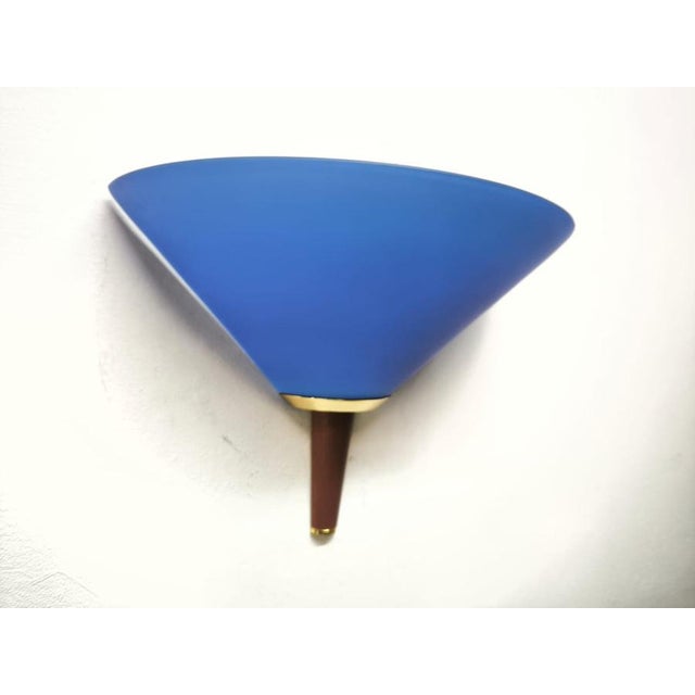 Murano Glass Wall Lamp from De Majo, 1990s, in Very Good conditions. Designed 1990 to 1999 This piece has an attribution...