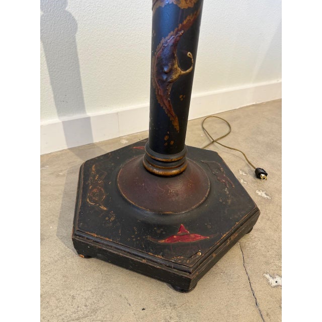 Antique Chinoiserie Floor Lantern For Sale In Palm Springs - Image 6 of 12