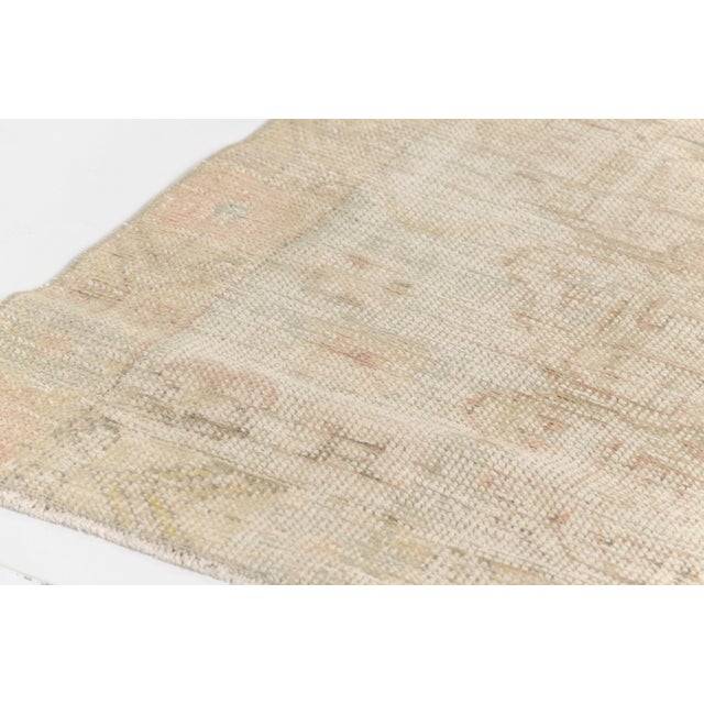 1950s Oushak Anatolian Area Carpet For Sale - Image 4 of 8