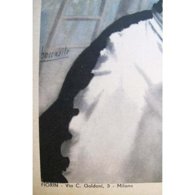 1950 Original Italian Advertising Carton, Olio Radino For Sale - Image 4 of 4