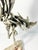 1960s Mid-Century Vintage Large Rooster Chicken Silver Metal Art Sculpture For Sale In Dallas - Image 6 of 12