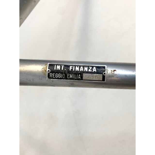 * Wardrobe/clothes rack * Italian design * from the 70s * Material: Aluminum * matt finish * Four aluminum rods form the...