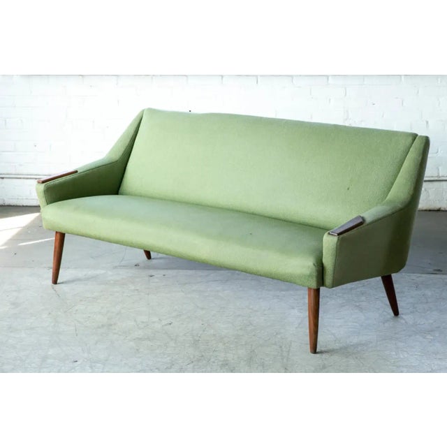 Very cool sofa manufactured in the late 1950's. Classic design with low elegant lines and yet enough of a presence to...
