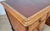 Wood Victorian Writing Desk in Oak and Leather, 1890 For Sale - Image 7 of 18