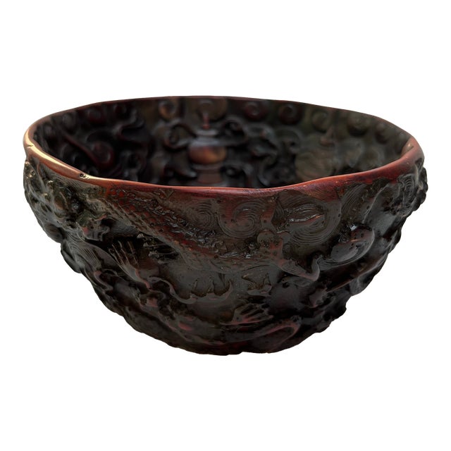 Chinese Carved Bowl For Sale