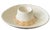 1980s 1980s Memphis Group Style White Ceramic South Western Hat Sombrero Chip and Dip Salsa Bowl For Sale - Image 5 of 5