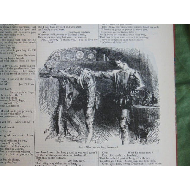 Antique Book Shakespeare Fine Rebinding Howard Staunton John Gilbert English For Sale - Image 16 of 17