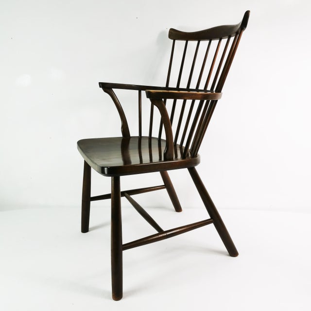 Chair attributed to Borge Mogensen for Fredericia Stolefabrik, Denmark, 1950s For Sale - Image 9 of 18