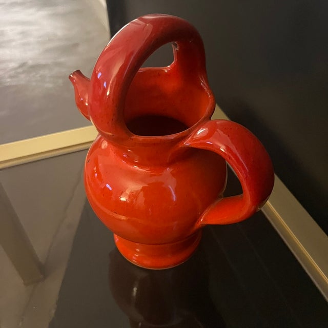 Gargoulette in Red Ceramic by Pierre Rinaudo, 1970s For Sale - Image 3 of 6