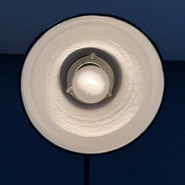 Wall Lamp with Large Enamel Shade from Rademacher For Sale - Image 14 of 18