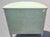 English Vintage Adams Style Demilune Moss Green Credenza For Sale - Image 3 of 11