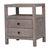 Acid Wash Open Slot Bedside Table For Sale - Image 4 of 8