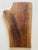 Solid walnut wood live edge large cutting board or charcuterie board. Not used.
