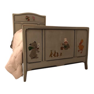 Children's Antique French Bed Frame For Sale