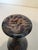 Elegant Art Nouveau Trumpet-Topped Vase Swirled Purple; Blue and Gold Iridescence For Sale - Image 4 of 6