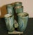 Art Deco Charles Greber Pottery Candle Holder For Sale - Image 3 of 6