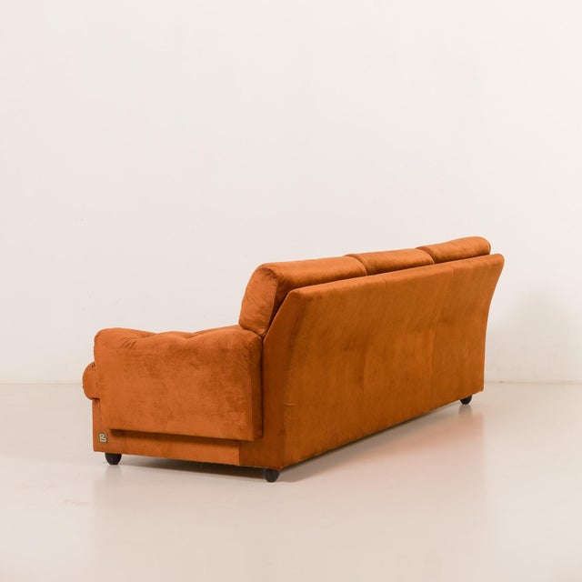 Vintage Italian Three-Seater Sofa from Brusnelli, 1970s For Sale - Image 6 of 15