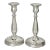 Mid 20th Century Sterling Silver i.s. Prelude Vintage Candlesticks - a Pair For Sale