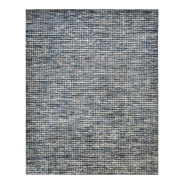 Handmade Borderless Modern Rug. 8'00" X 10'00'' For Sale