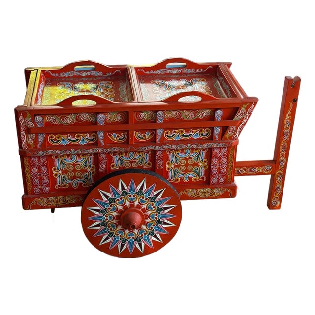 Handcrafted Costa Rican Oxcart For Sale