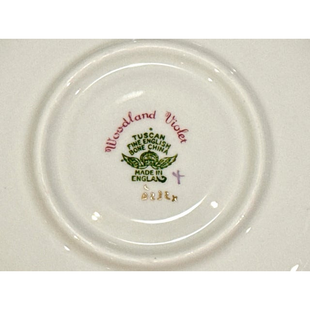 Royal Tuscan English Tea Cups & Saucers - Set of 5 For Sale - Image 14 of 15