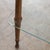 French Wood and Glass Two-Tier Side Table For Sale - Image 10 of 15
