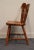 Brown Tell City Solid Hard Rock Maple Colonial Style Spindle Back Dining Side Chair 8046-48 For Sale - Image 8 of 10