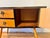 1950s German “Googie” Style Console Table W/Cabinet Space Age Swank Glass Top For Sale - Image 9 of 12