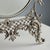 Metal Table Mirror in Silver Metal For Sale - Image 7 of 12