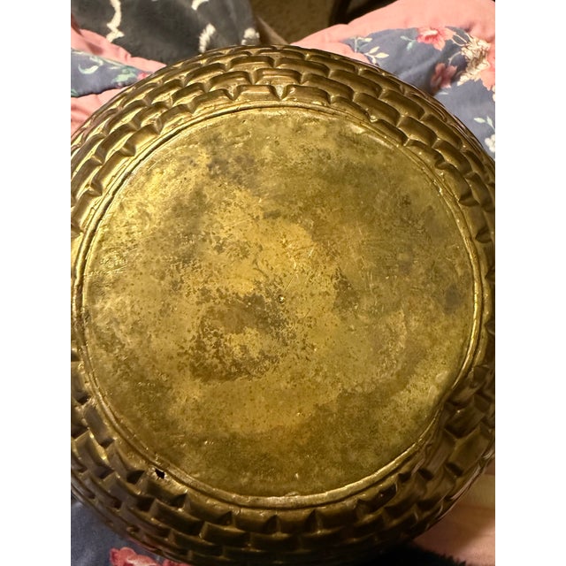 Antique Indian Brass Water Vesse For Sale - Image 6 of 7