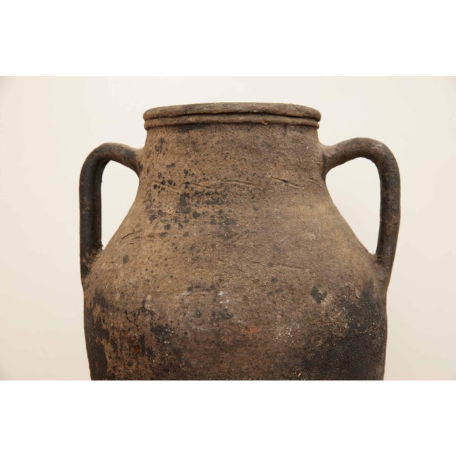 Vintage Medium Black Olive Pot For Sale - Image 12 of 12