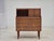 Brown Danish Teak Chest of Drawers with Folding Mirror, 1970s For Sale - Image 8 of 16