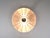 A beautiful and decorative round op-art wall light / sconce from the 1970s, manufactured by peill & putzler, germany. It...