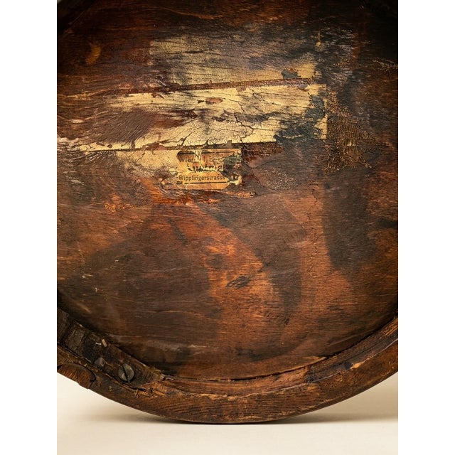 Antique J. & J. Kohn Bentwood No. 14 Vienna Café Chairs - Pair -With Rare Export Label, C. 1900-1914 For Sale - Image 12 of 12